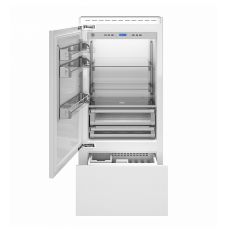 BERTAZZONI REF905BBLXTT/24PRO Εντοιχιζόμενος Ψυγειοκαταψύκτης LUXURY SLOT-IN 90cm Inox